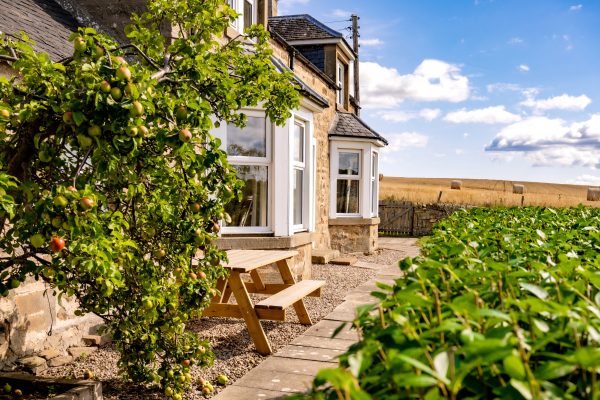 Traditional farmhouse with gorgeous views to the east.