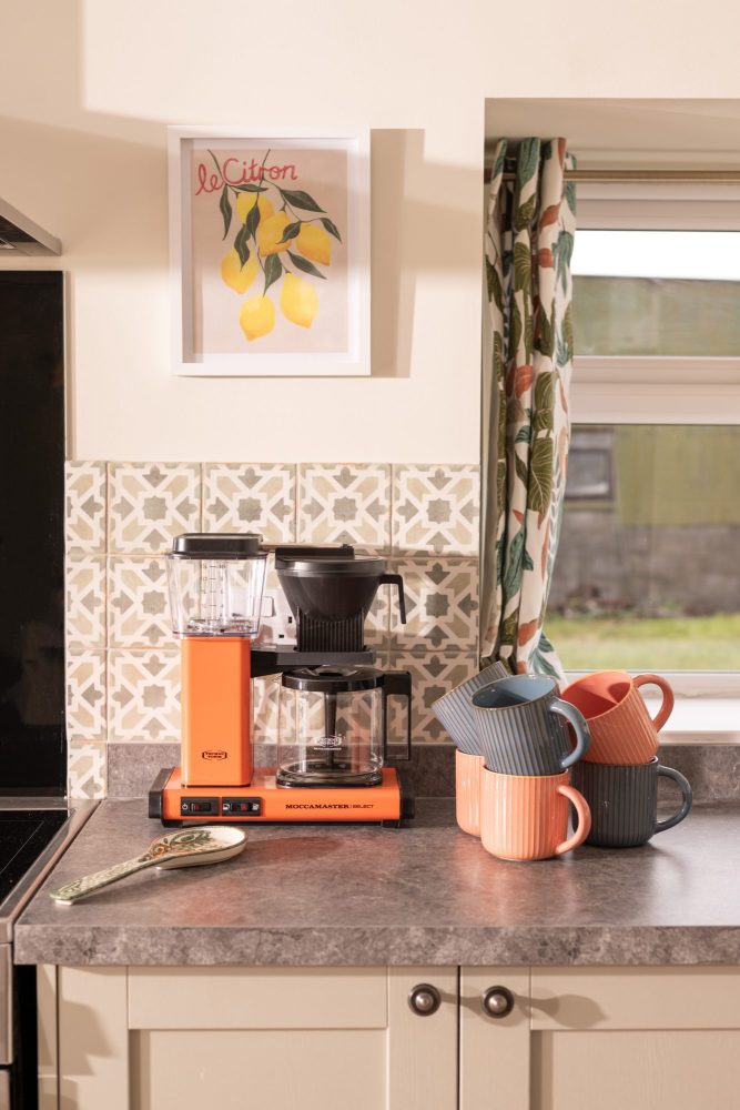 Uber trendy Filter Coffee machine to start our day with a Speyside brew