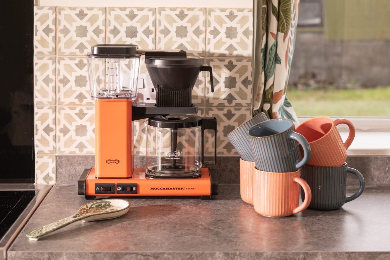 Uber trendy Filter Coffee machine to start our day with a Speyside brew